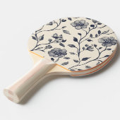 ミニマルフローラデザインと名前をカスタムする 卓球ラケット (正面アングル)