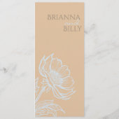 ミニマルフローラフラットメニュー メニュー (裏面)