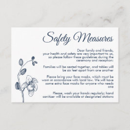 ミニマルフローラモダン安全対策 エンクロージャーカード