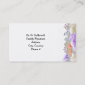 ミニマルフローラ医療アポイントメントカード 予約カード (裏面)