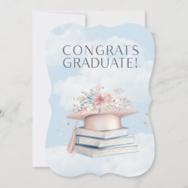 ミニマルフローラ卒業カード