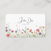 ミニマルフローラ名刺 名刺 (正面)