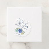 ミニマルフローラ愛と感謝していブライダル フェイバータグ (インサイチュ)