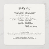 ミニマルフローラ植物乳ホワ結婚イト プログラム (裏面)