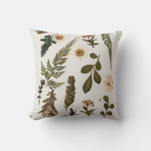 ミニマルフローラ装飾用クッション クッション (正面)