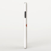 ミニマルフローラ電話ケース – 様式化されたバラIllus iPhoneケース (右側)