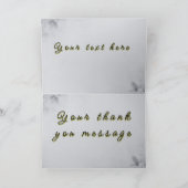 ミニマルフローラ サンキューカード (内部)