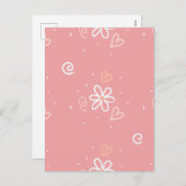 ミニマルフローラ シーズンポストカード (正面/裏面)