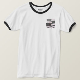 ミニマルブックアート Tシャツ