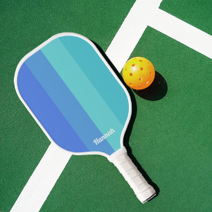 ミニマルブモダンルストライプカスタム ピックルボールラケット