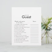 ミニマルブライダルシャワーゲストゲームを検索 (スタンド正面)