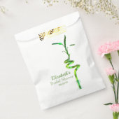 ミニマルブライダルシャワースパイラルラッキー竹FAV フェイバーバッグ (封をした状態)