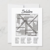 ミニマルブライダルシャワーワード検索シンプルモダン (裏面)