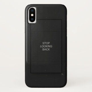 ミニマルブラックアート引用スマホケース iPhone X ケース