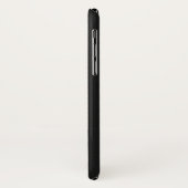 ミニマルブラックアート引用スマホケース Case-Mate iPhoneケース (裏面/左)