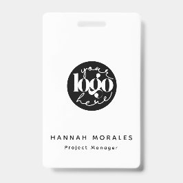 ミニマルプロフェッショナルビジネスカスタムロゴ バッジ