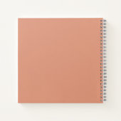 ミニマルプロフェッショナルメイクアップアーティストビジネス ノートブック (裏面)