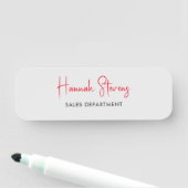 ミニマルプロフェッショナルモダン書道 名札 (インサイチュ)