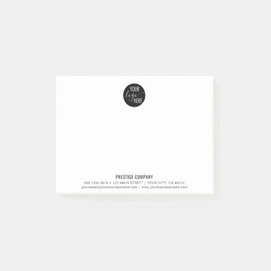 ミニマルプロフェッショナル事業会社独自のロゴ ポストイット (正面)