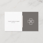 ミニマルプロフェッショナル名刺 名刺 (裏面)