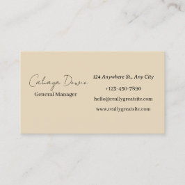 ミニマルプロフェッショナル名刺 名刺