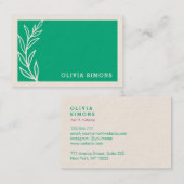 ミニマルプロフェッショナル名刺 名刺 (正面/裏面)