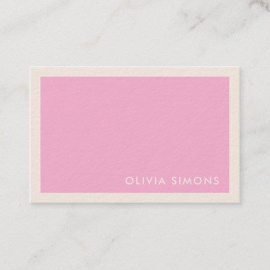 ミニマルプロフェッショナル名刺 名刺 (正面)