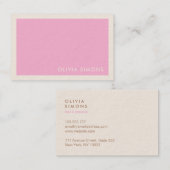 ミニマルプロフェッショナル名刺 名刺 (正面/裏面)