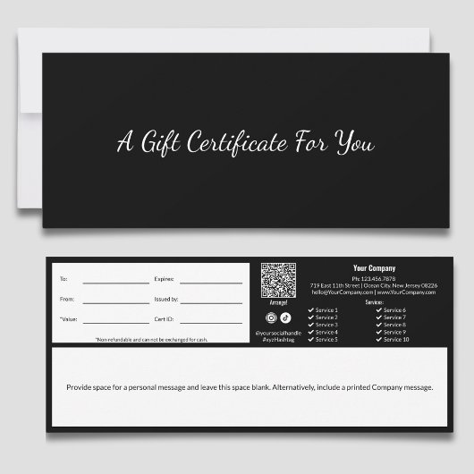 ミニマルプロフェッショナル白黒贈与証