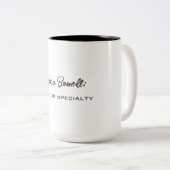 ミニマルプロフェッショナル モダン ツートーンマグカップ (正面右)