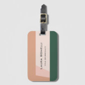 ミニマルプロフェッショナル モダン ラゲッジタグ (正面縦)