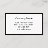 ミニマルプロフェッショナル 予約カード (裏面)