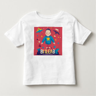 ミニマルベビーモバイルデザイン» トドラーTシャツ