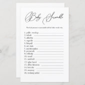 ミニマルベビーワードスクランブルゲーム男女兼用 (正面/裏面)