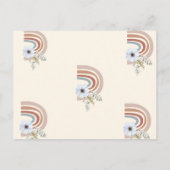 ミニマルベビー予測とベビーアドバイスゲーム ポストカード (裏面)