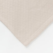 ミニマルベビー名誕生統計と写真生まれたばかりの フリースブランケット (角)