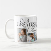 ミニマルベビー発表6写真クリスマス コーヒーマグカップ (左)