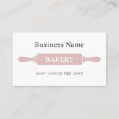 ミニマルベーカリーQRソーシャルメディア 名刺 (正面)