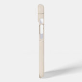 ミニマルベージュの葉のデザインケース Case-Mate iPhoneケース (裏面 / 左)