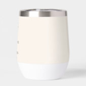 ミニマルベージュ色パームツリーラインアートカスタムウェディング (背面)