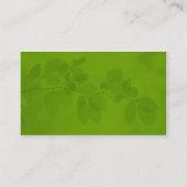 ミニマルマッサージセラピスト名刺 名刺 (裏面)