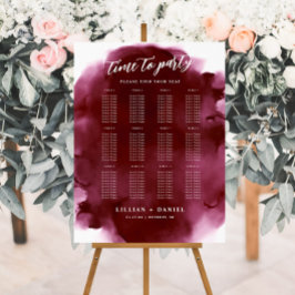 ミニマルマーン水結婚色の座席表