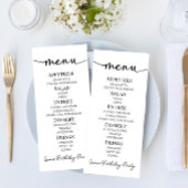 ミニマルミニマシンプルリスト生誕会 メニュー