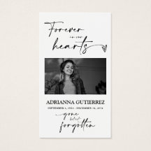 ミニマルメモリアル悔やみや弔慰祈りの言葉カード