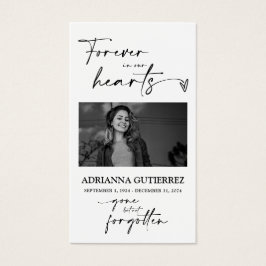 ミニマルメモリアル悔やみや弔慰祈りの言葉カード