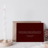 ミニマルメリー&ブライトホリデー3フォトカード シーズンカード