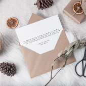 ミニマルメリー&ブライトホリデー3フォトカード シーズンカード