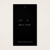 ミニマルモダンつるラベル (裏面)