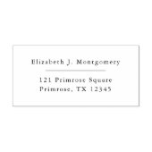 ミニマルモダンな返信住所セルフインキングスタンプ セルフインキングスタンプ