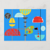 ミニマルモダンアーティスト絵葉書 ポストカード (正面)